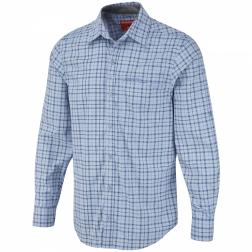 CMS408    Miguel Long-Sleeved Shirt  - Colour Light Strong Blue