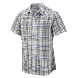 CMS409    Ismael Short-Sleeved Shirt  - Colour Larch Green