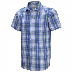 CMS411    Ricardo Short-Sleeved Shirt  - Colour Strong Blue