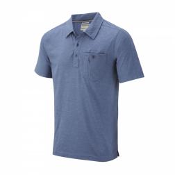 CMT706    Rodrigo Jersey Polo  - Colour MidBlue Marl