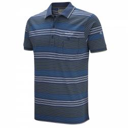 CMT708    Ernesto Polo Top  - Colour Faded Indigo