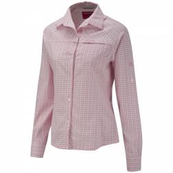 CWS364    NosiLife Long-Sleeved Check Shirt  - Colour Light Geranium