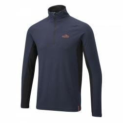 CMT688    Bear Technical Long-Sleeved Top  - Colour French Navy/Black